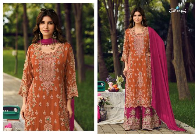 Your choice olive wholesale printed salwar kameez